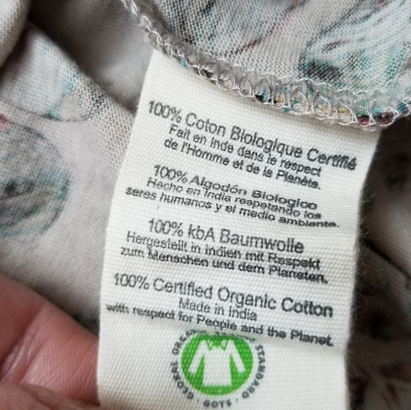 Ethos Paris Flowered Long Sleeve T-shirt/Sweater L - Picture 4 of 5